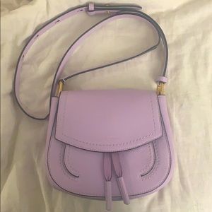 marc jacobs maverick cross body bag - lilac